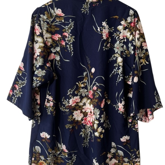 Floral Kimono Robe - Picture 2 of 2